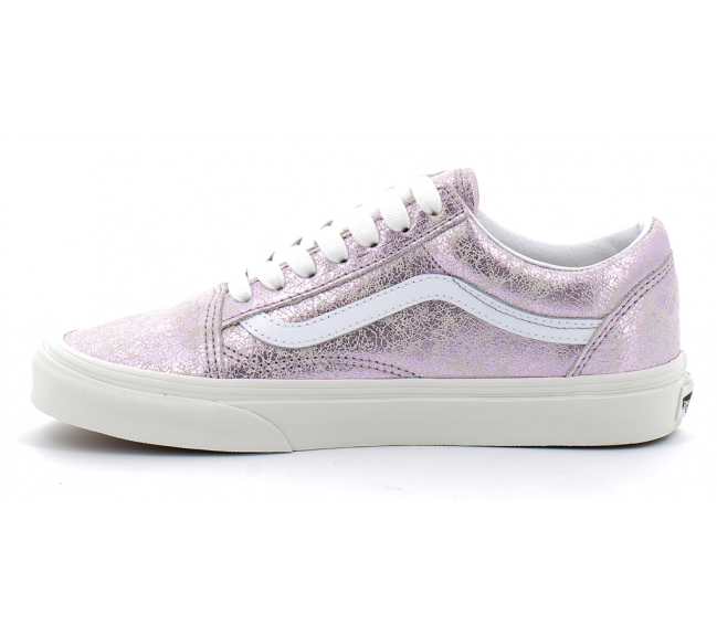 vans old skool rose pale femme
