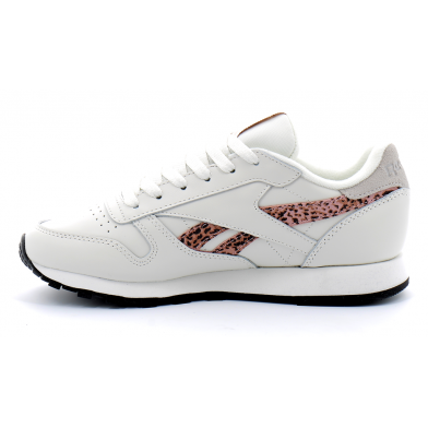 rebook classic leather blanc-creme