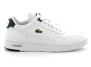 lacoste sneakers t-clip enfant blanc-vert 42suc0004-1r5 baskets-bebe