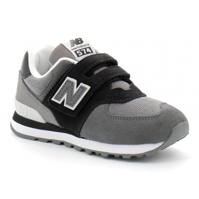 Chaussures de sport à scratch pour enfant PV574 black/castlerock pv574wr1