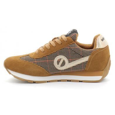 Basket mode pour femme CITY RUN JOGGER tabac/chestnut knhr-sw04-tb