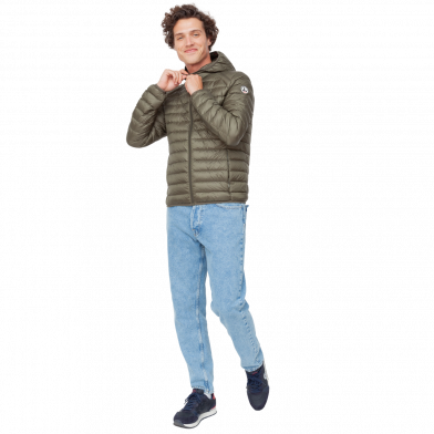Doudoune légère à capuche pour homme Nico army 255