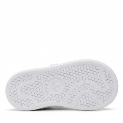 adidas stan smith enfant vegan blanc-irisée gz1550