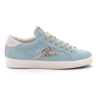 Basket mode basse à lacet pour femme Catri ciel 7603