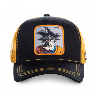 casquette junior trucker capslab by freegun noir cl/dbz/3/gokb