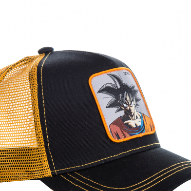 casquette junior trucker capslab by freegun noir cl/dbz/3/gokb