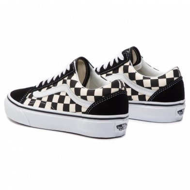 Chaussures basses à lacets pour adulte Old Skool noir-blanc vn0a38g1pos1