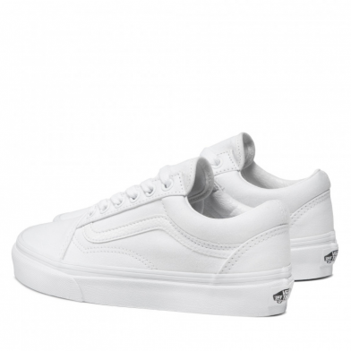 Chaussures basses à lacets pour adulte Old Skool blanc vn000d3hw001
