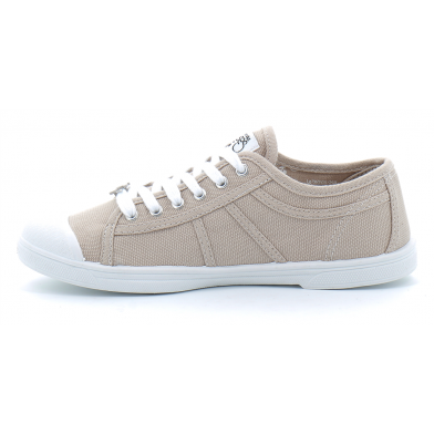 Basket basse pour femme Basic 02 beige perle
