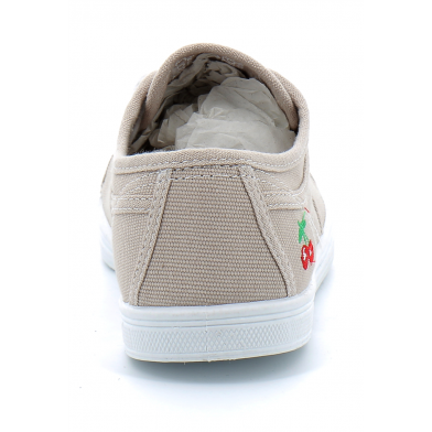 Basket basse pour femme Basic 02 beige perle