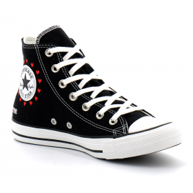 chuck taylor all star embroidered hearts black/vintage white a01602c 80,00 €