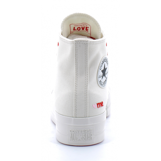 chuck taylor all star lift platform embroidered vintage white/university red a01599c