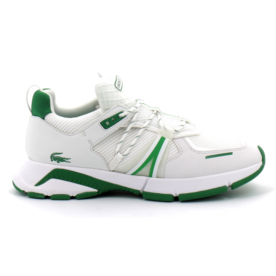 Sneakers L003 blanc-vert 43sma0064-082