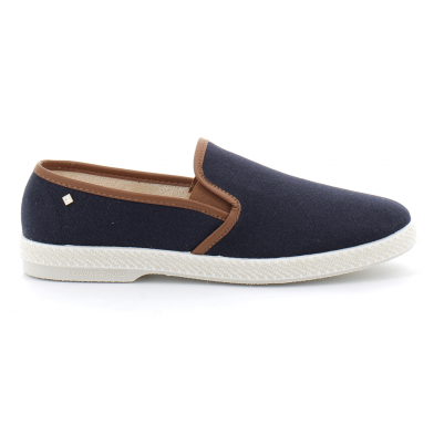 Espadrille pour adulte en coton Les Champs Bago rive 1073 Espadrille pour adulte en coton Les Champs Bago rive 1073
