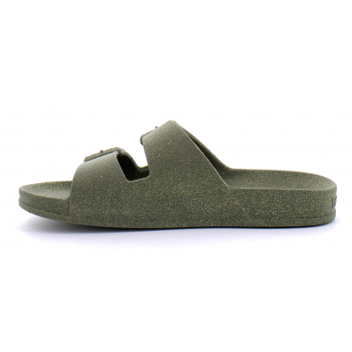 Sandales à paillettes pour adulte CARIOCA dark kaki 21s1043125w