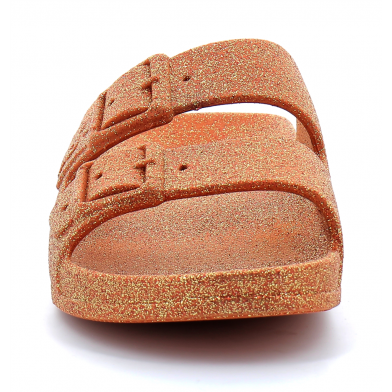 Sandales à paillettes pour adulte CARIOCA terracotta 21s1043048w