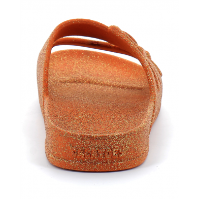 Sandales à paillettes pour adulte CARIOCA terracotta 21s1043048w