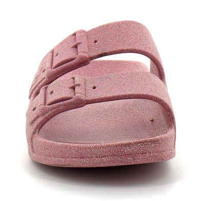 Sandales à paillettes pour adulte CARIOCA vintage pink 21s1043094w