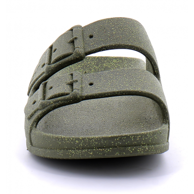 Sandales à paillettes pour enfant CARIOCA dark kaki 21s1043125b2