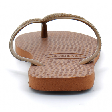 Tong pour femme Slim metallic-copper 4000030.9385