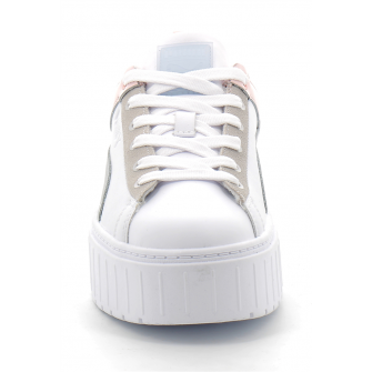 Basket à plateforme pour femme Mayze white/pink 383119-01