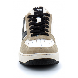 Baskets basses à lacet pour femme 1258227 taupe