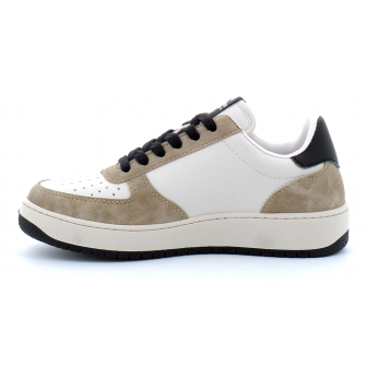 Baskets basses à lacet pour femme 1258227 taupe