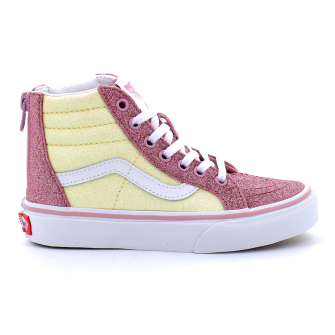 vans sk8-hi kids rose-glitter vn0a5elf0fu1