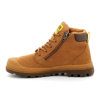 Chaussure enfant waterproof en cuir mahogany 57216-257-m Chaussure enfant waterproof en cuir mahogany 57216-257-m