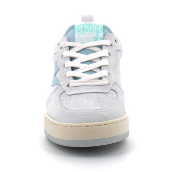 Basket mode basse à lacet pour femme Corvo ciel
