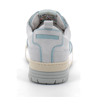 Basket mode basse à lacet pour femme Corvo ciel