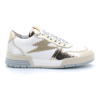 Basket mode basse à lacet pour femme MORONI or 7512