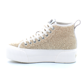 Basket mode pour femme IRON MID dove mnsfun04ve