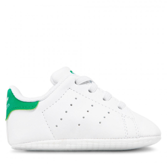 adidas stan smith crib white/green fy7890