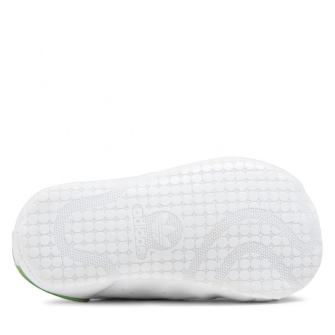 adidas stan smith crib white/green fy7890