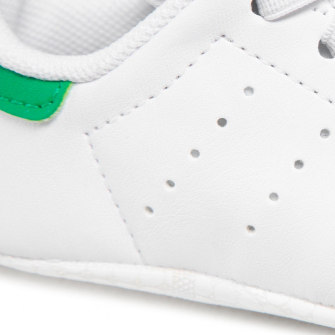 adidas stan smith crib white/green fy7890