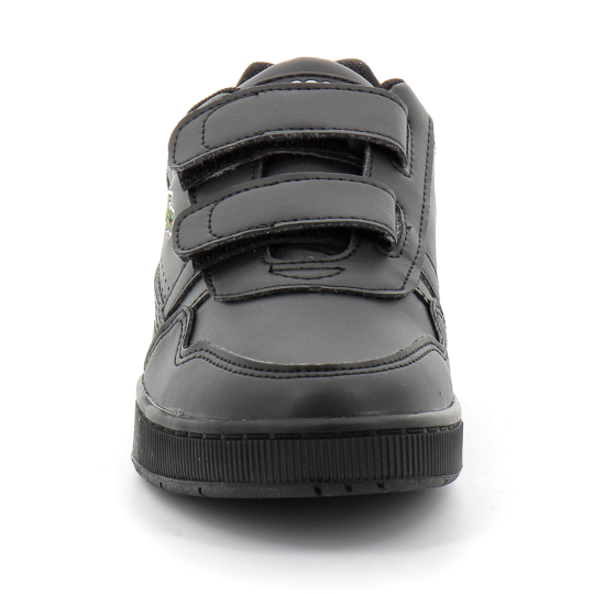 lacoste sneakers t-clip enfant black/black 44suc0007-02h