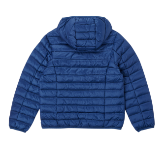 Doudoune légère à capuche pour enfant Hugo dark denim 1951tal