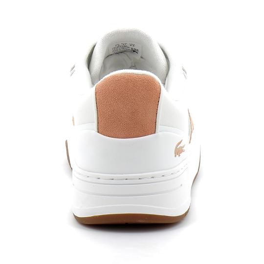 Sneakers L001 femme en cuir white/tan 44sfa0068-291
