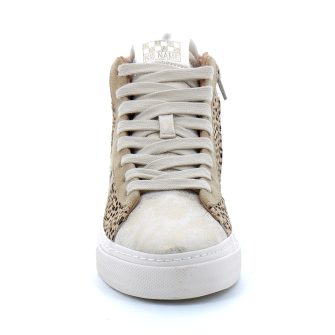 Basket mode montante à lacet pour femme STRIKE MID CUT natural/sand lngrpg04a3