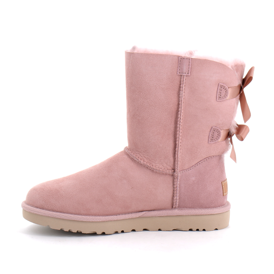 ugg bailey bow rose grey 1016225