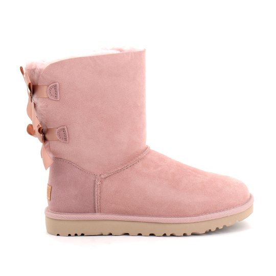 ugg bailey bow rose grey 1016225