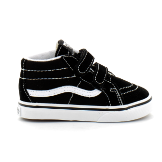 Chaussures à scratch pour enfant Sk8-Mid Reissue noir-blanc vn00018w6bt1