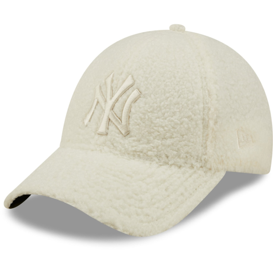 Casquette femme New York Yankees Borg 9Forty ecru osfm