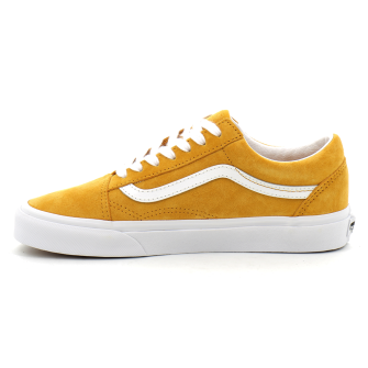 Chaussures basses à lacets en daim pour adulte Old Skool golden yellow vn0a5jmif3x1