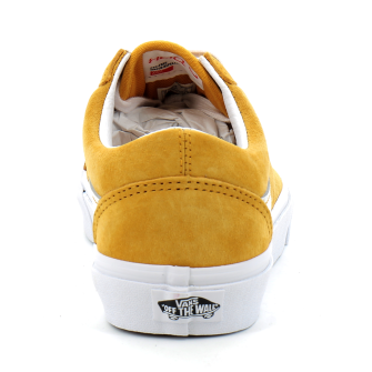 Chaussures basses à lacets en daim pour adulte Old Skool golden yellow vn0a5jmif3x1
