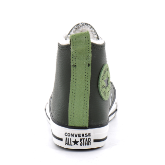 Chaussures en cuir pour enfant kaki a01471c