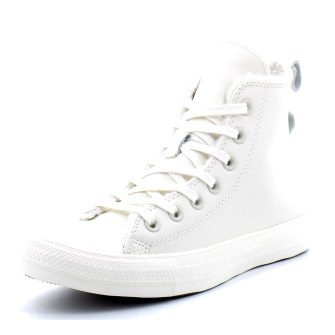Chuck Taylor All Star Lined Leather egret/egret a04257c
