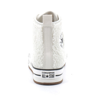 Chuck Taylor All Star EVA Lift Platform Sherpa natural a03182c