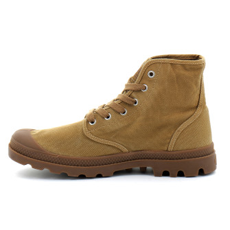 Chaussures de marche montantes à lacets pour adulte PAMPA HI olive 02352-307